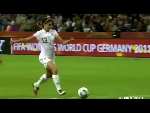 USWNT - Alex Morgan Goal v. Japan (9th Int'l Goal) - July 17, 2011 - WWC 2011 Final