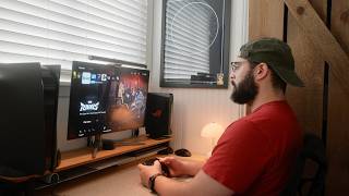 PS5 + PC Gaming | Desk Setup Upgrades, Budget OLED Monitors, Chill