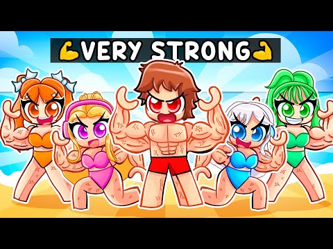 Spending $100,000 to Become the STRONGEST in Roblox!