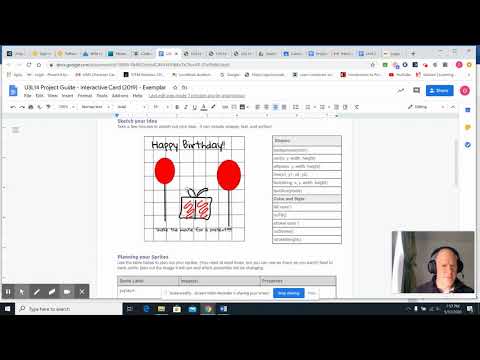 Unit 3 - Lesson 14: Interactive Card