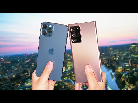 iPhone 12 Pro Max vs. Galaxy Note 20 Ultra camera comparison