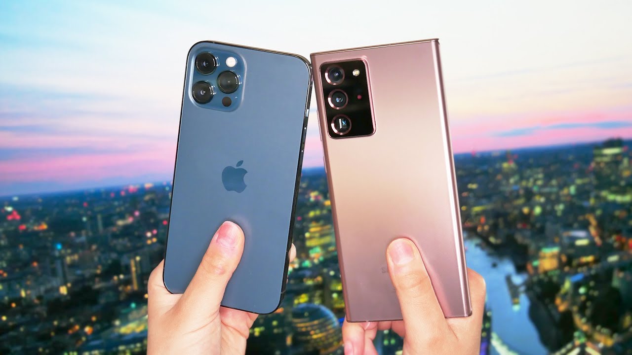 iPhone 12 Pro Max vs. Galaxy Note 20 Ultra camera comparison