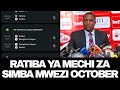 Tazama Ratiba Ya Mechi Za SIMBA Mwezi OCTOBER 2025 SIMBA Kucheza LIGI KUU Na LIGI Ya MABINGWA AFRIKA
