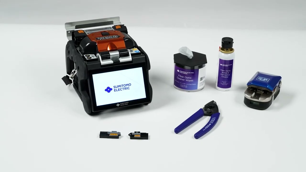 Splicing and Assembling an SC 250/900 Splice-On Connector