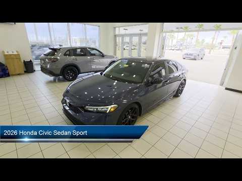 2026 Honda Civic Sedan Sport Somerton  San Luis  Fortuna Foothills  Welton