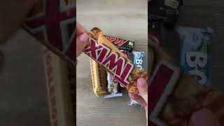 Twix, Snickers, Kinder, Bounty, Mars, and what do you like?