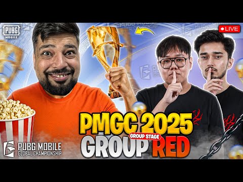 Day 3 PMGC 2025 League Group Red 🥵 | PUBG MOBILE GLOBAL CHAMPIONSHIP