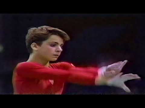 Dorte Thuemmler GDR BB Compulsories 1988 Olympic Games