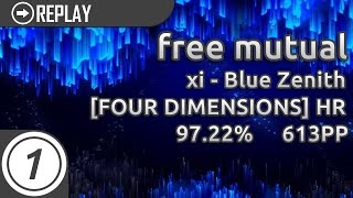 free mutual | xi - Blue Zenith [FOUR DIMENSIONS] +HR 2384/2402x | 97.22% 613pp #3