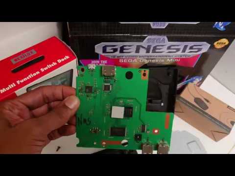 How to take ( taking ) apart ( disassemble ) SEGA Genesis Mini - Totalconsole - 2019 September 14