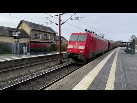 100,000 Total Views Special! 5 Minutes Of Danish Trains At Speed!
