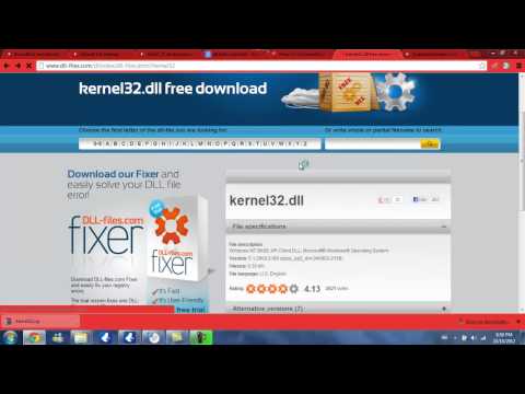 comment reparer kernel32