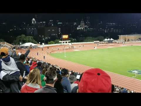 Matthew Boling - 44.74 second 400m anchor split for Houston Strake Jesuit's 2019 UIL 6A state title