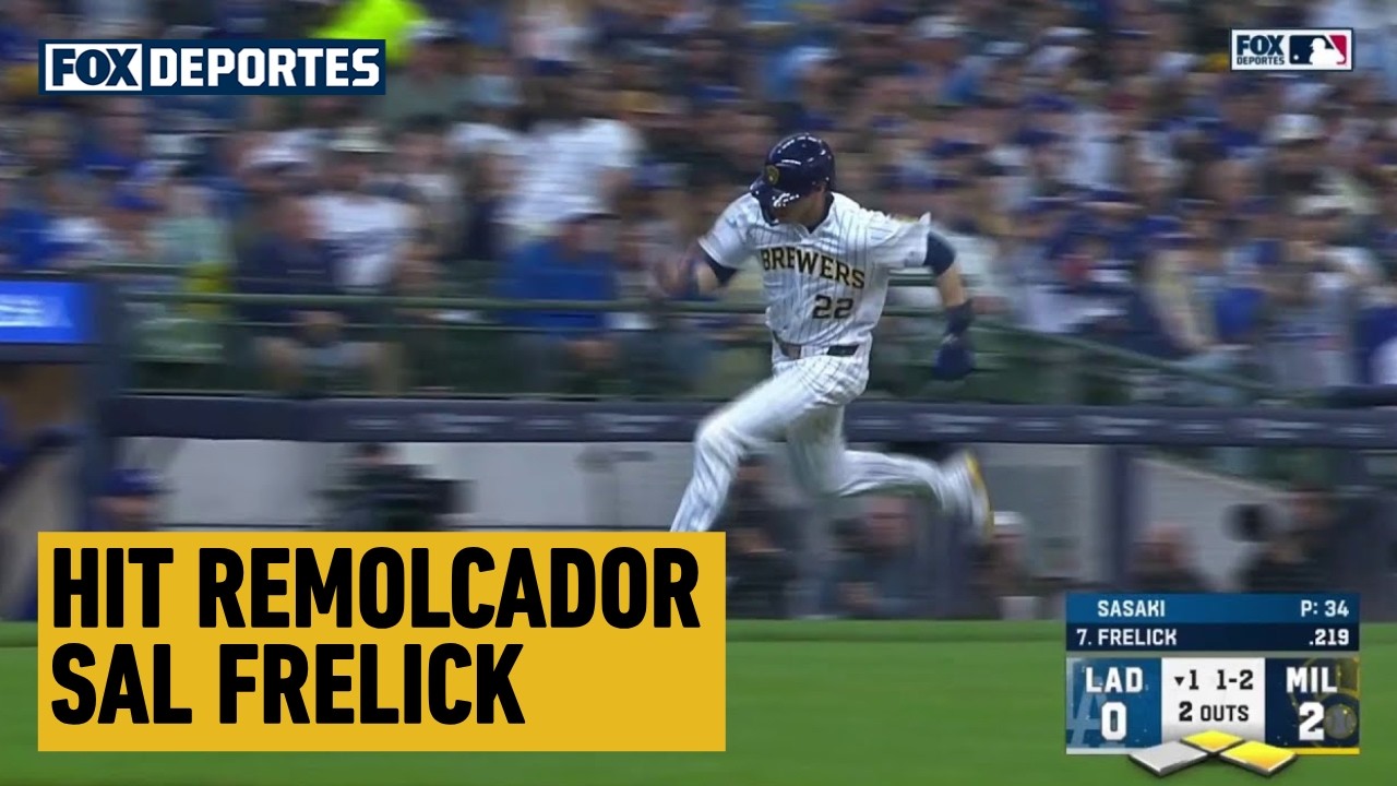 💪 HIT REMOLCADOR Sal Frelick | Los Angeles Dodgers 0-3 Milwaukee Brewers | MLB 2026