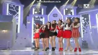111222 A-Pink & Boyfriend - All I Want For Christmas Is You @ M!Countdown (Special Stage)