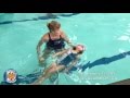 Watersafe Swim School Back Swimming Under The Tunnel