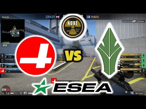 HAVU vs CR4ZY Highlights [Nuke] - ESEA MDL S32 Lower Bracket Final