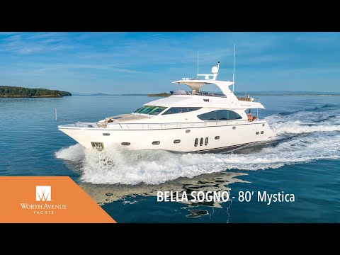 80' (24.38m) Mystica Yacht BELLA SOGNO For Sale