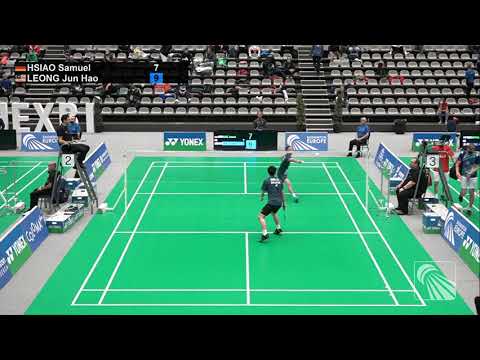 QR64 Leong Jun Hao (MAS) Vs Samuel Hsiao (GER)