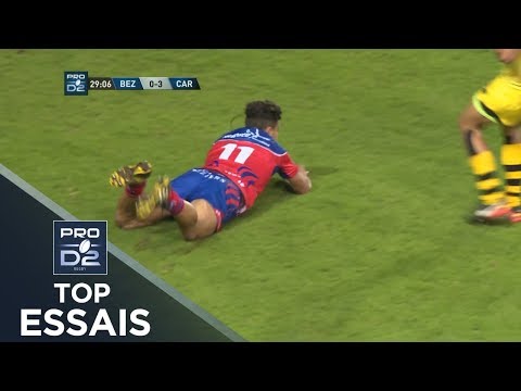 TOP Essais de la J8– PRO D2 – Saison 2017-2018