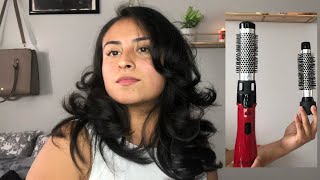 Revlon Hot Air brush Kit- How I Style My Hair
