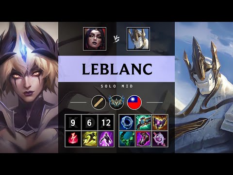 LeBlanc Mid vs Galio - TW Challenger Patch 25.14