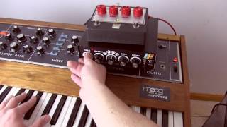 Video thumbnail for Minimoog + Gristleizer VCF + AD4096 + Ampex ATR-102 Tape Warble by Bimini Road