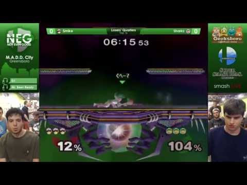 MADD City Greensboro Top 16 L4 - $mike (Captain Falcon) vs Sharkz (Ice Climbers)