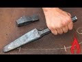 Blacksmithing - Forging an axe drift