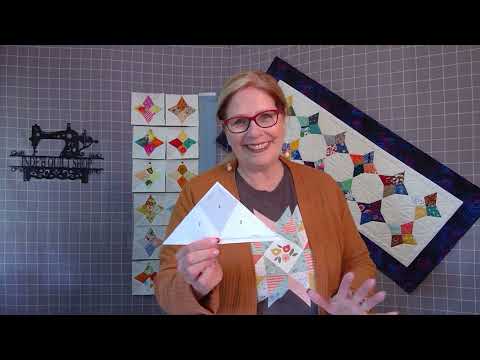 Vintage Kite Blocks by Lori Holt of Bee in my bonnet, 6" foundation paper piecing