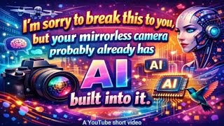 I'm sorry to break this to you, but your mirrorless camera probably already has AI built into it.
