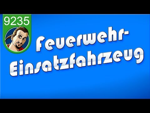 Das Spielmobil packt aus: Feuerwehr Einsatzfahrzeug 9235