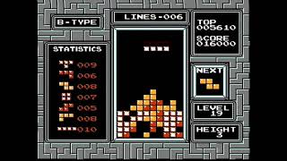 Tetris (NES) - B-Type 19-3 Clear