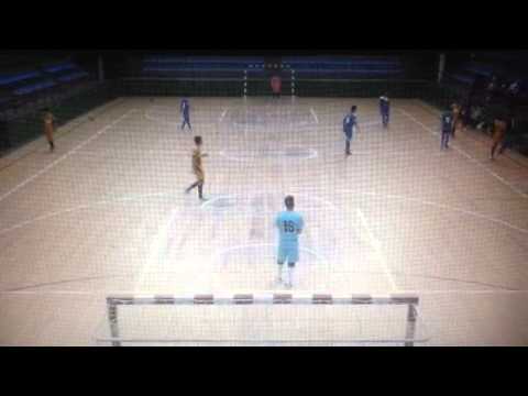 Gol de Diego (0-2) en el duelo entre CD Salamanca y III Columnas Textiles Acosta (19/4/2015)