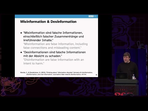 38C3 - Von Augustus bis Trump – Warum Desinformation ein Problem bleibt und was wir trotzdem dagegen