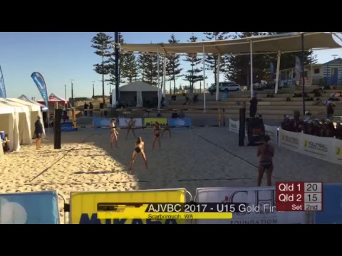 AJVBC17 u15 gold medal