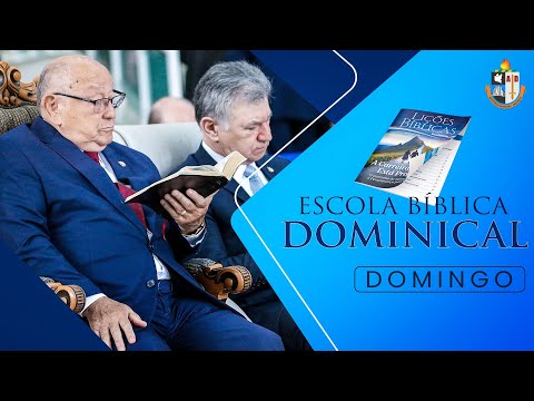 ESCOLA BÍBLICA DOMINICAL | 11/01/2026 | TV AD BELÉM