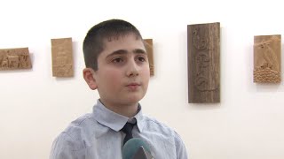 Տասնամյա Տիգրանի անհատական ցուցահանդեսը «Նարեկացի» արվեստի միությունում
