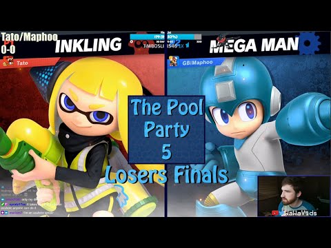 The Pool Party 5 Losers Finals Tato (Inkling) Vs. Maphoo (Megaman)