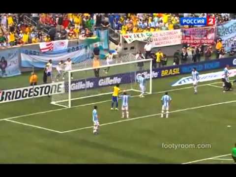 Argentina 4-3 Brazil  All Goals & Highlights HD (09/06/2012)
