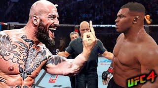 Mike Tyson vs. Mad Fighter (EA sports UFC 4)