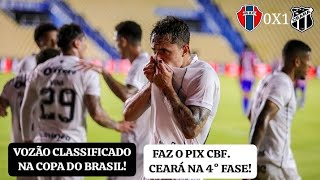 Maranhão 0X1 Ceará - Copa do Brasil 2026 | 3° Fase (Jogo Único).