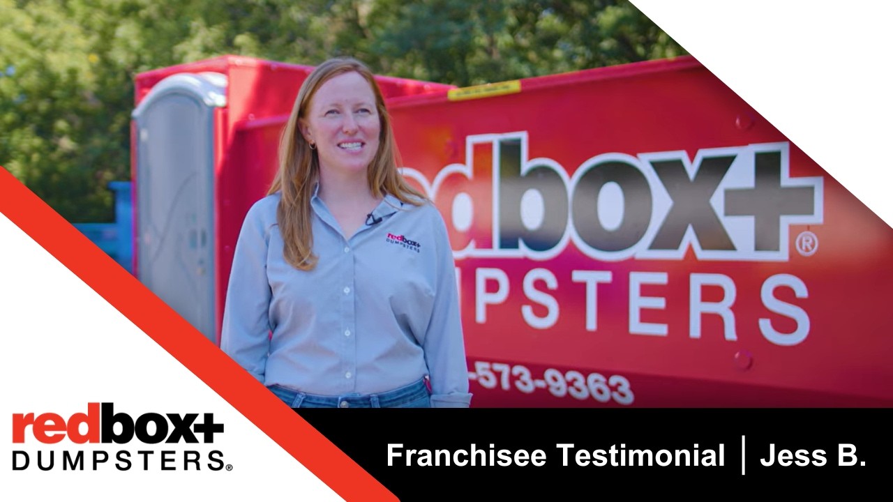 redbox+ Dumpsters franchise testimonial