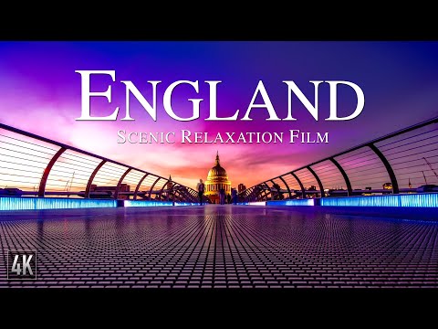 England 4K Relaxation Film | London Drone Video | #England4K #UnitedKingdom4K #London4K #BigBen