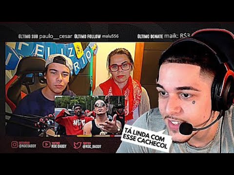 NGC DADDY REAGINDO A MÃE FEMINISTA REAGINDO BAG DE GRIFE