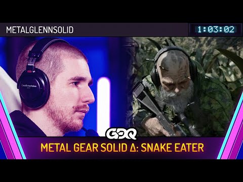 Metal Gear Solid Δ: Snake Eater by MetalGlennSolid in 1:03:02 - Awesome Games Done Quick 2026