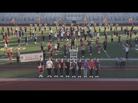 2018 PCC Tournament of Roses Herald Trumpets & Honor Band - 2018 Bandfest Rehearsal