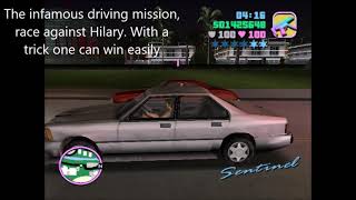 GTA Vice City - Beating Hilary easily with the trick of changing vehicle
