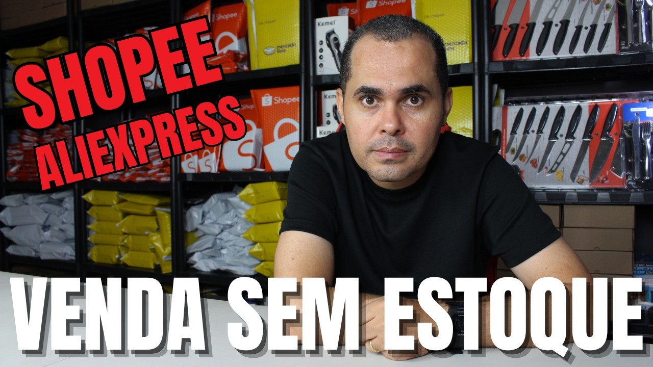 Aprenda como gerar R$7.490,00 na Shopee e Aliexpress SEM ESTOQUE de forma AUTOMÁTICA com site grátis