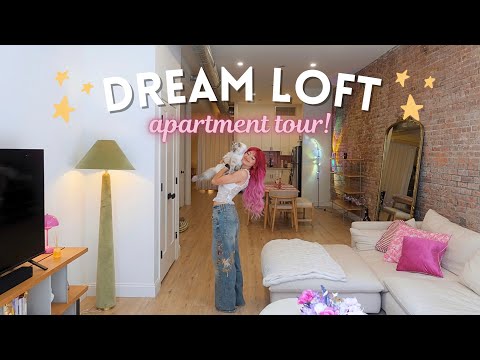 dream loft apartment tour 🏠🔑